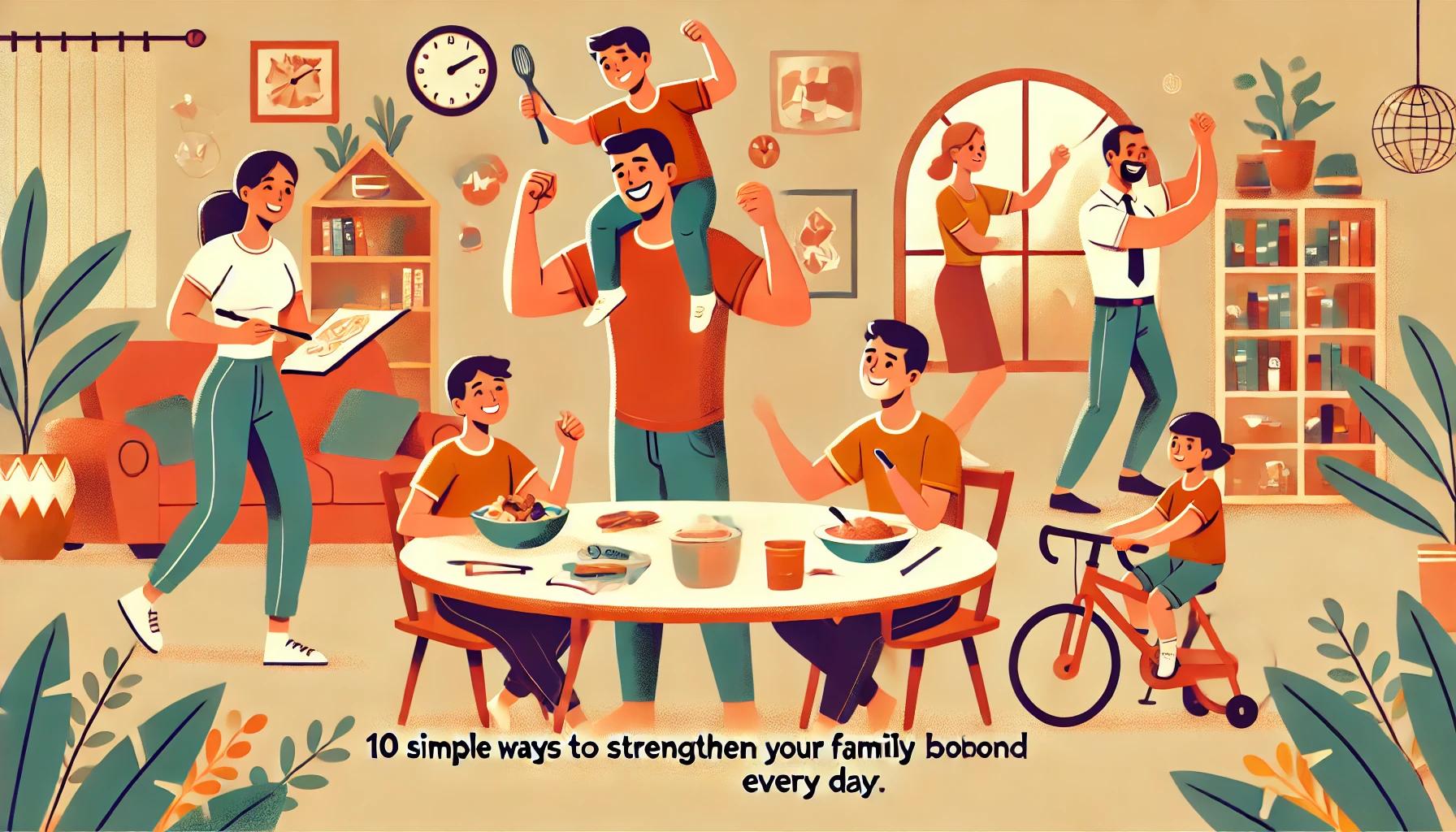 Connecting through everyday moments: Simple ways to strengthen your family bond