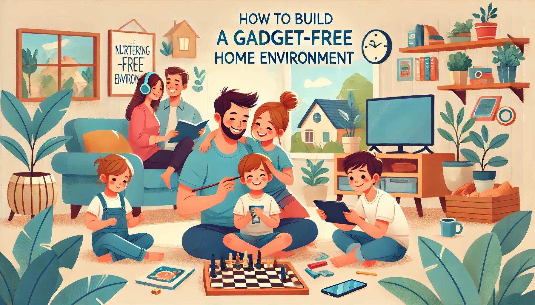 Building bonds and fostering growth: A family enjoys quality time together without the distractions of gadgets