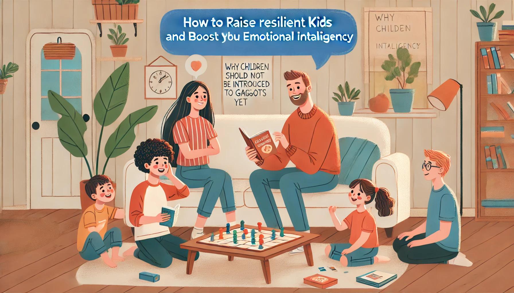 Building resilience and emotional intelligence: A family bonding through quality time and meaningful interactions.