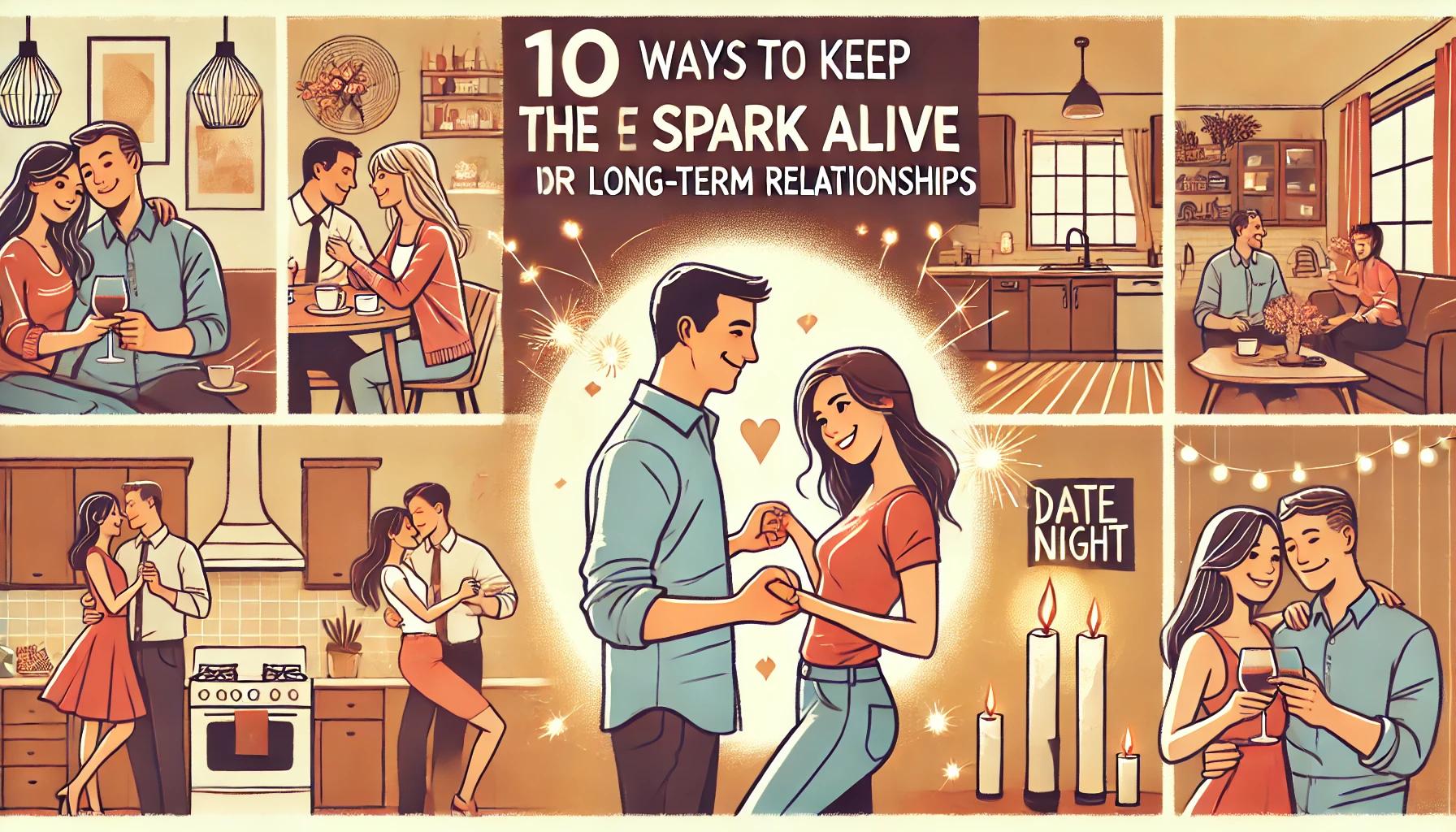 10 Ways to Keep the Spark Alive in Long-Term Relationships.
