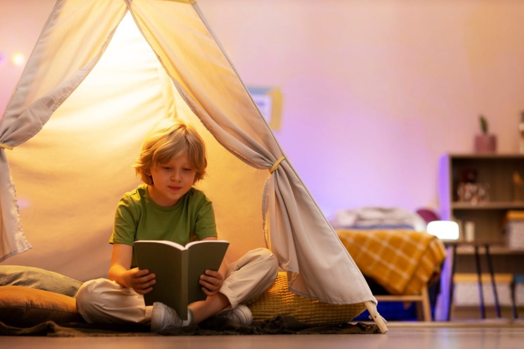 Playroom Reading Fort