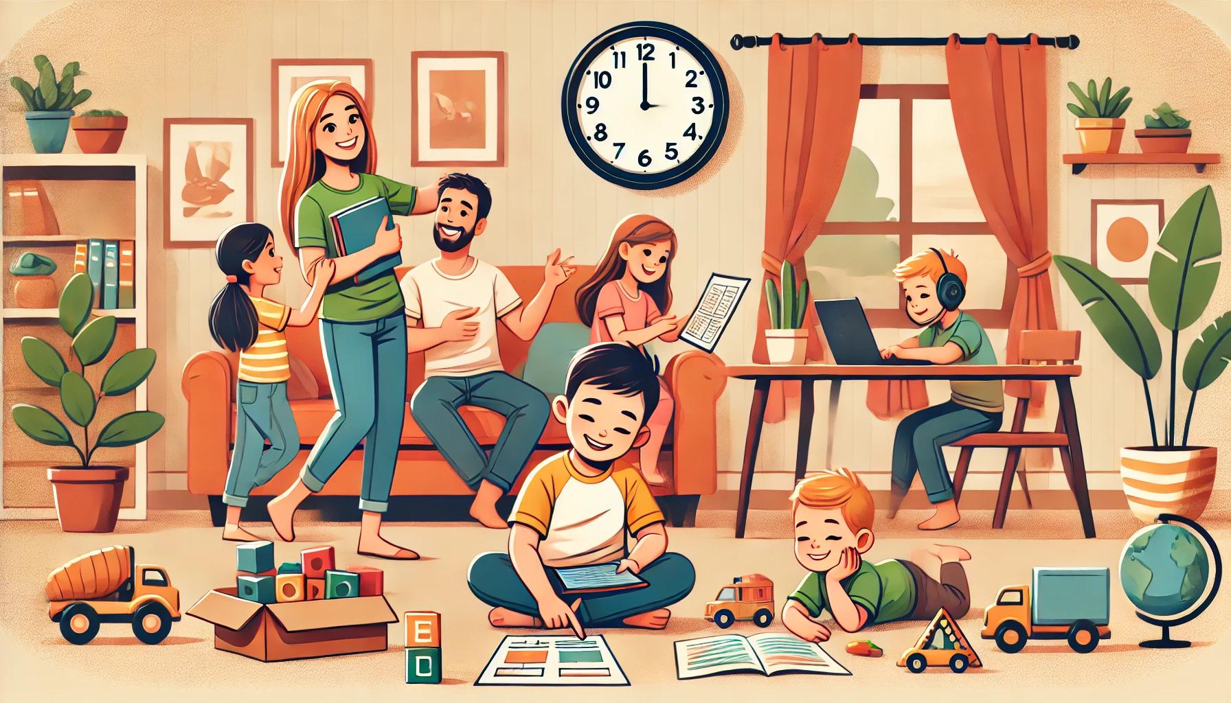 Creating a Balanced Routine: Managing School, Play, and Rest